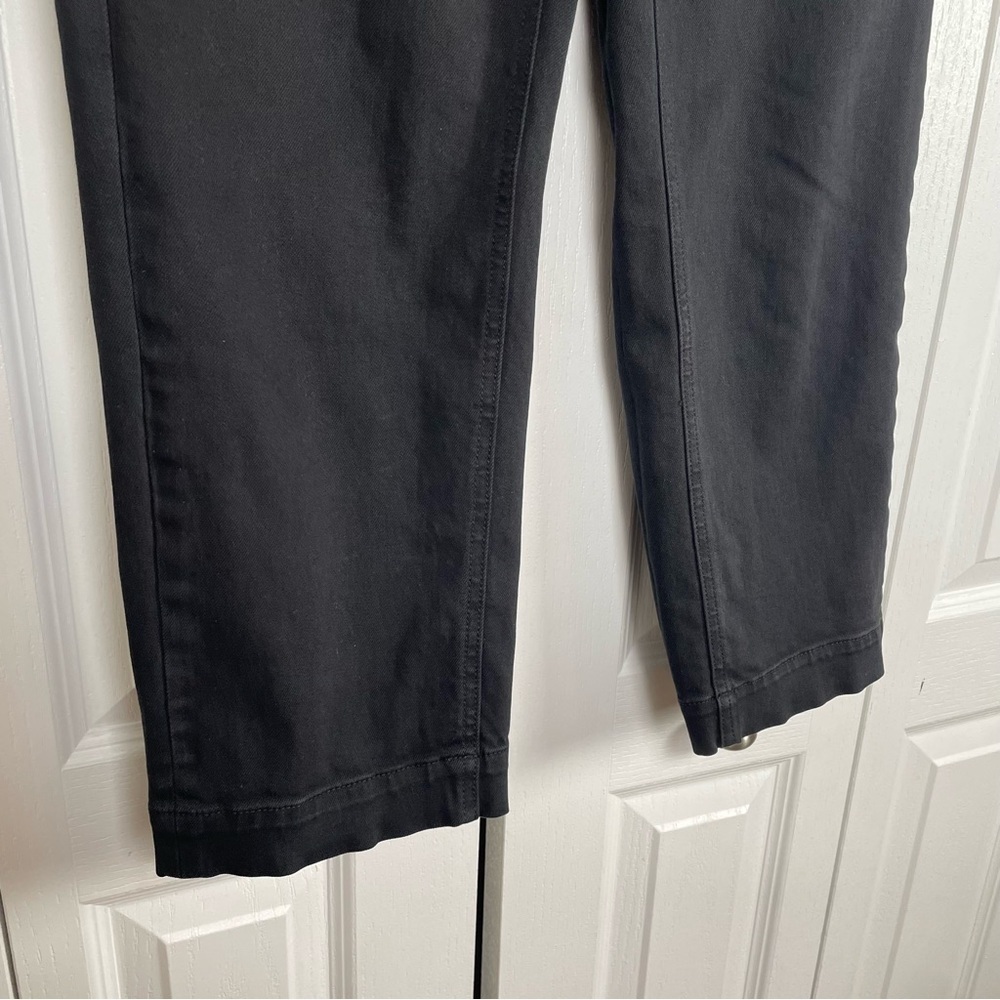 Everlane Cropped Straight Leg Pants Womens 2 Regular Black Corporate Preppy Chic - Picture 7 of 16